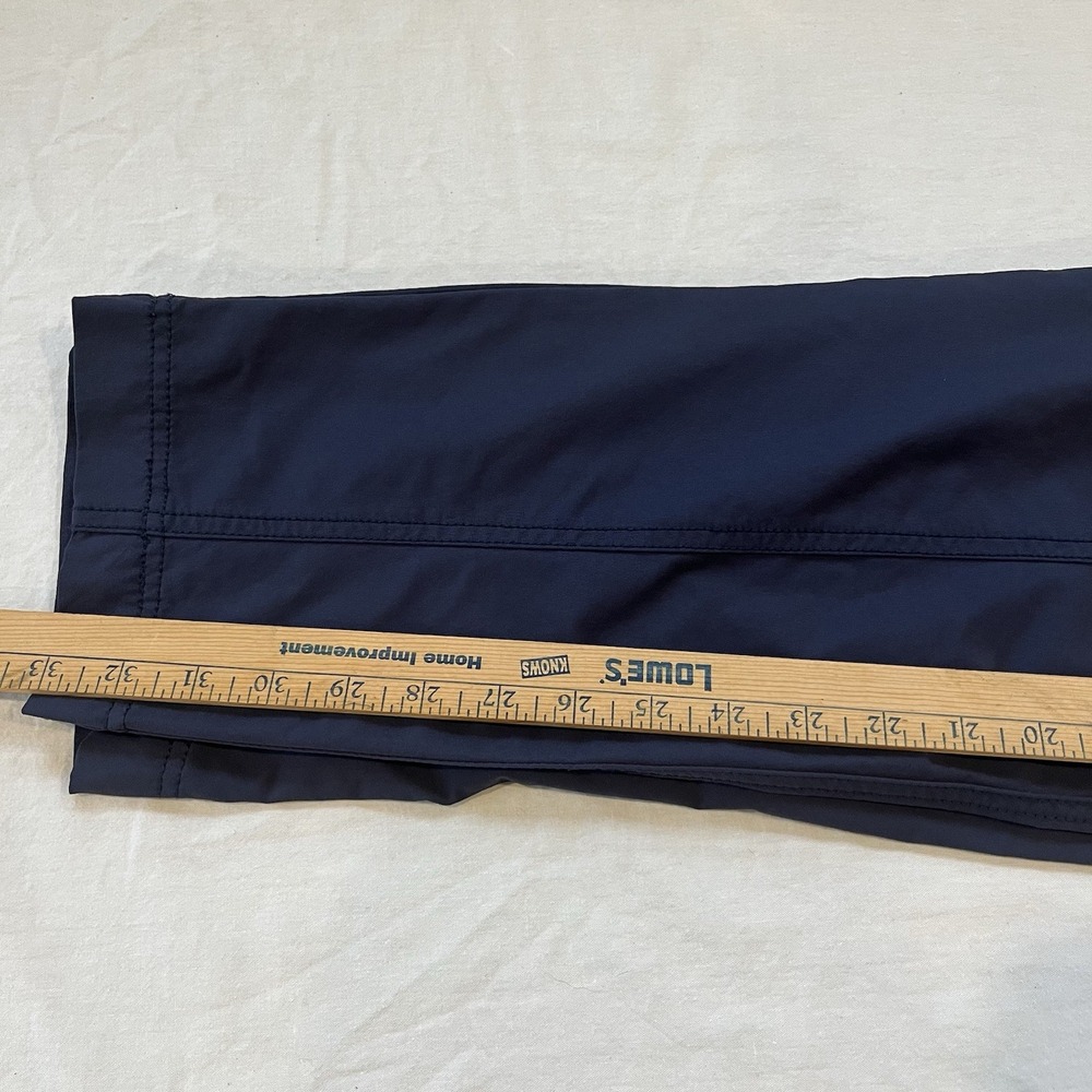 Kirkland Travel Pants Womens Sz 4 Navy Blue Nylon Outdoor Hiking Performance - Picture 9 of 11